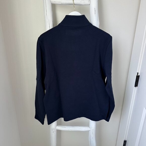 Zachary Prell Men's Joe Quarter Zip Pullover Navy NWT Sz M - Picture 3 of 12